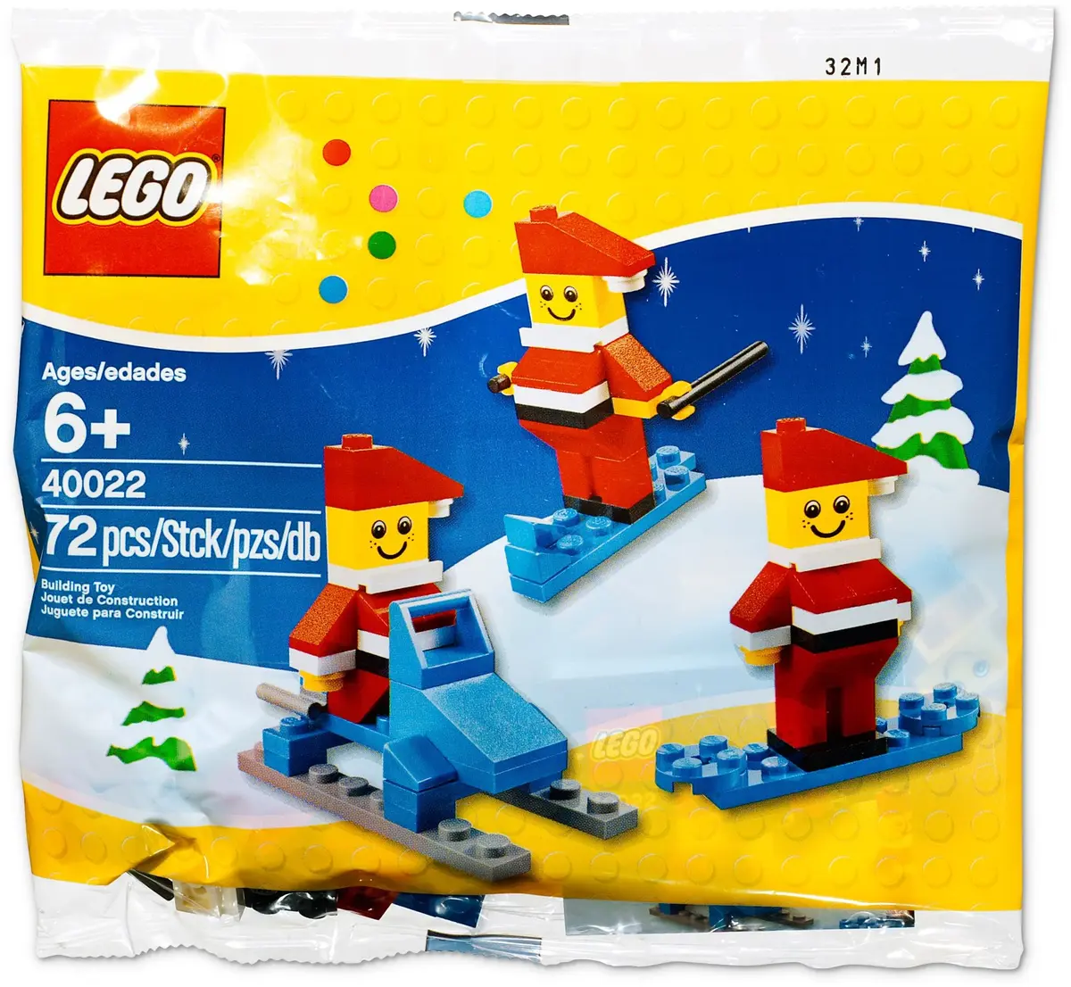 LEGO Seasonal 40022 Mini Santa Set set, image 2