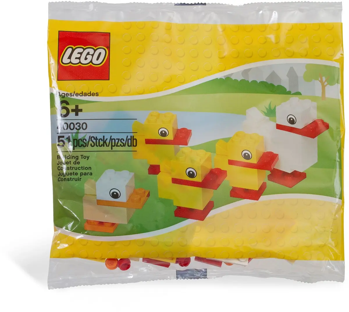 LEGO Seasonal 40030 Duck with Ducklings set, image 2