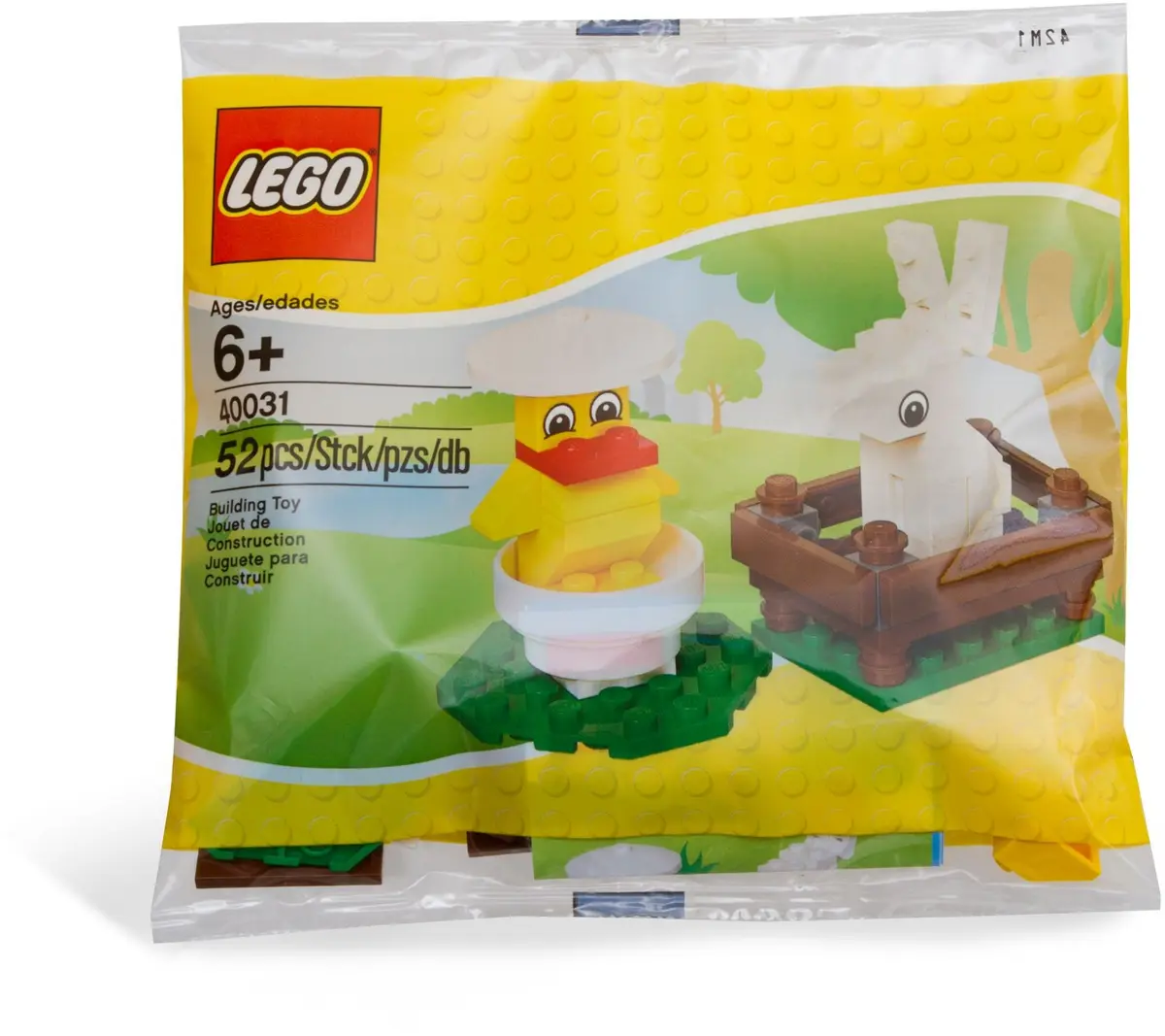 LEGO Seasonal 40031 Bunny and Chick set, image 2