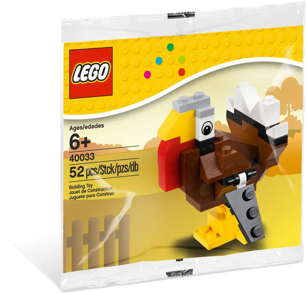 LEGO Seasonal 40033 Turkey set, image 2