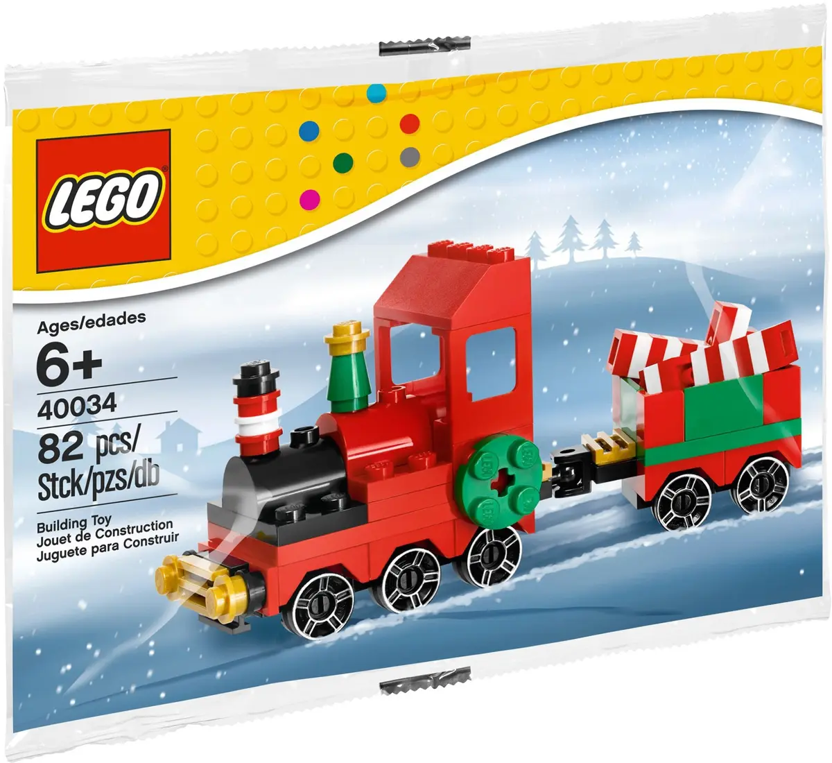 LEGO Seasonal 40034 Christmas Train set, image 2