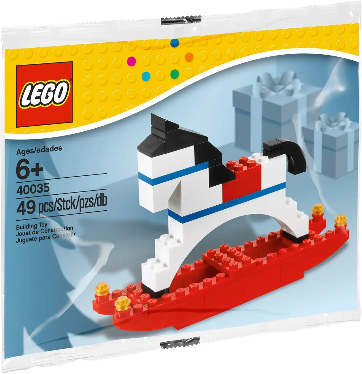 LEGO Seasonal 40035 Rocking Horse set, image 2