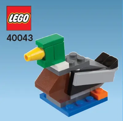 LEGO Promotional 40043 Duck set