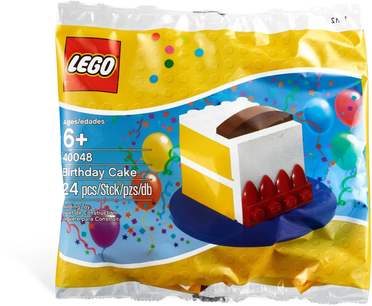 LEGO Seasonal 40048 Birthday Cake set, image 2