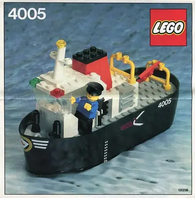 LEGO Boats 4005 Tug Boat set