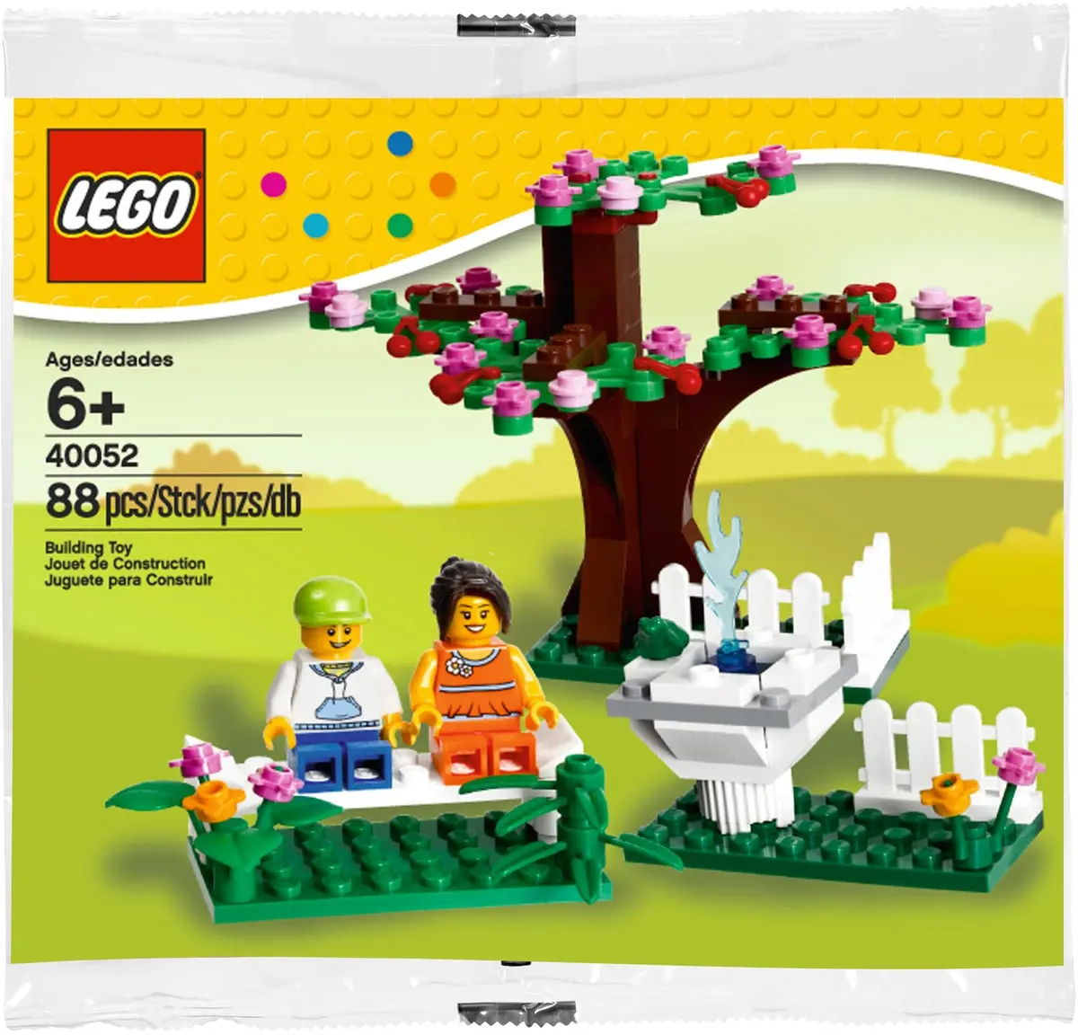 LEGO Seasonal 40052 Springtime Scene set, image 2