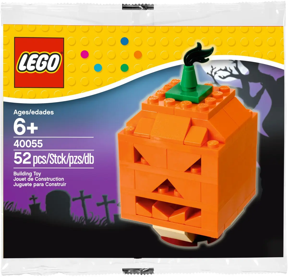 LEGO Seasonal 40055 Halloween Pumpkin set, image 2