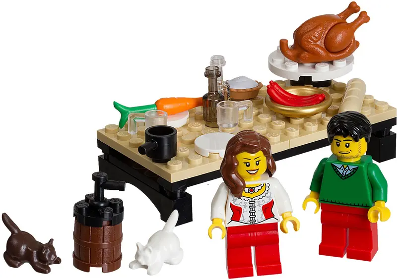 LEGO Seasonal 40056 Thanksgiving Feast set