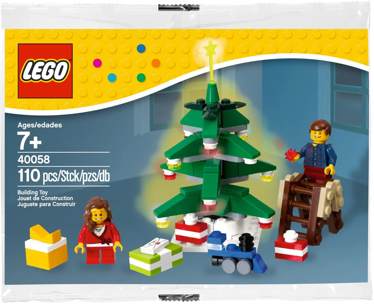 LEGO Seasonal 40058 Decorating the Tree set, image 2