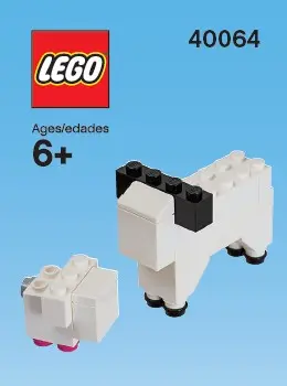 LEGO Promotional 40064 Lamb set