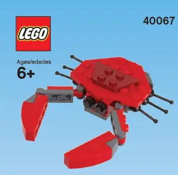 LEGO Promotional 40067 Crab set