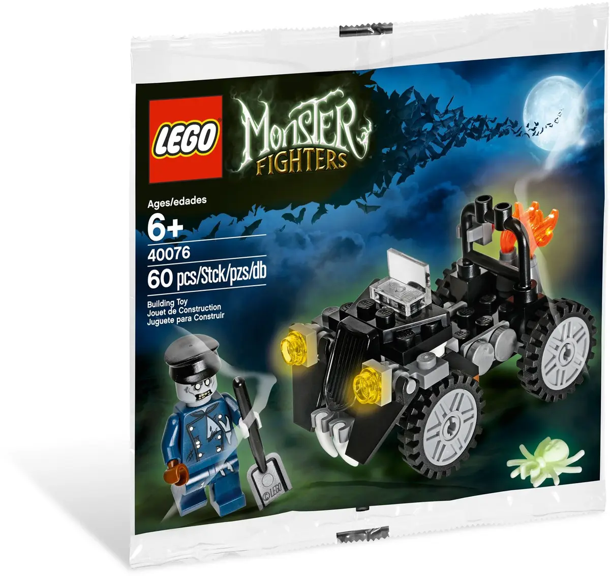 LEGO Monster Fighters 40076 Zombie Car set, image 3