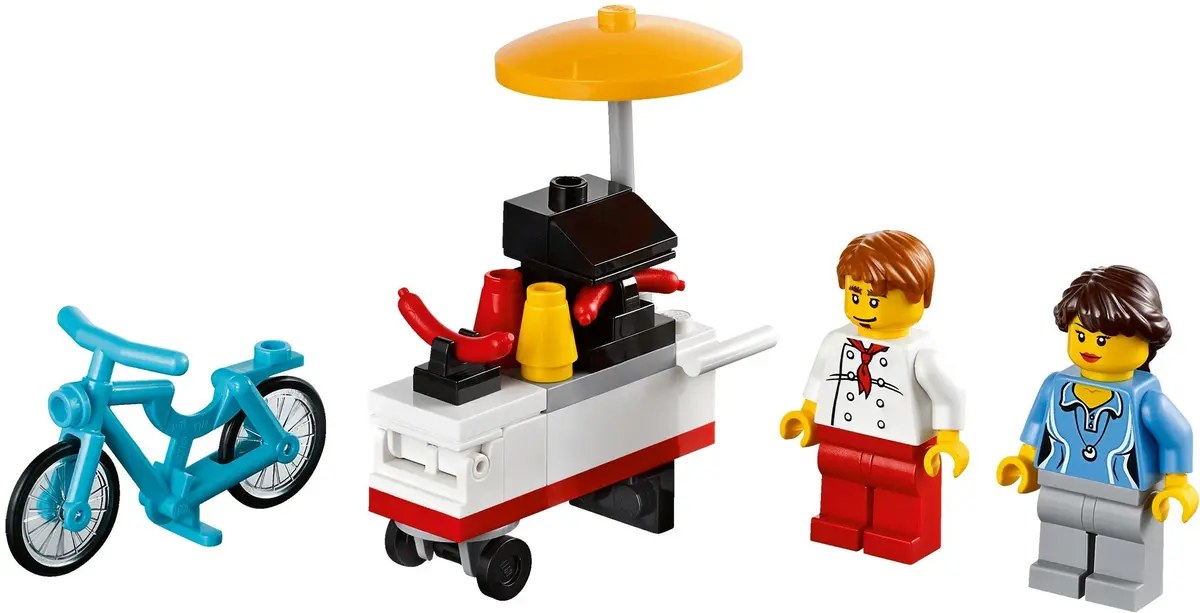 LEGO Creator 40078 Hot Dog Stand set, image 3