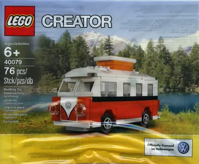 LEGO Creator 40079 Mini VW T1 Camper Van set