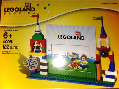 LEGO Miscellaneous 40081 LEGOLAND Picture Frame -- Florida Edition set