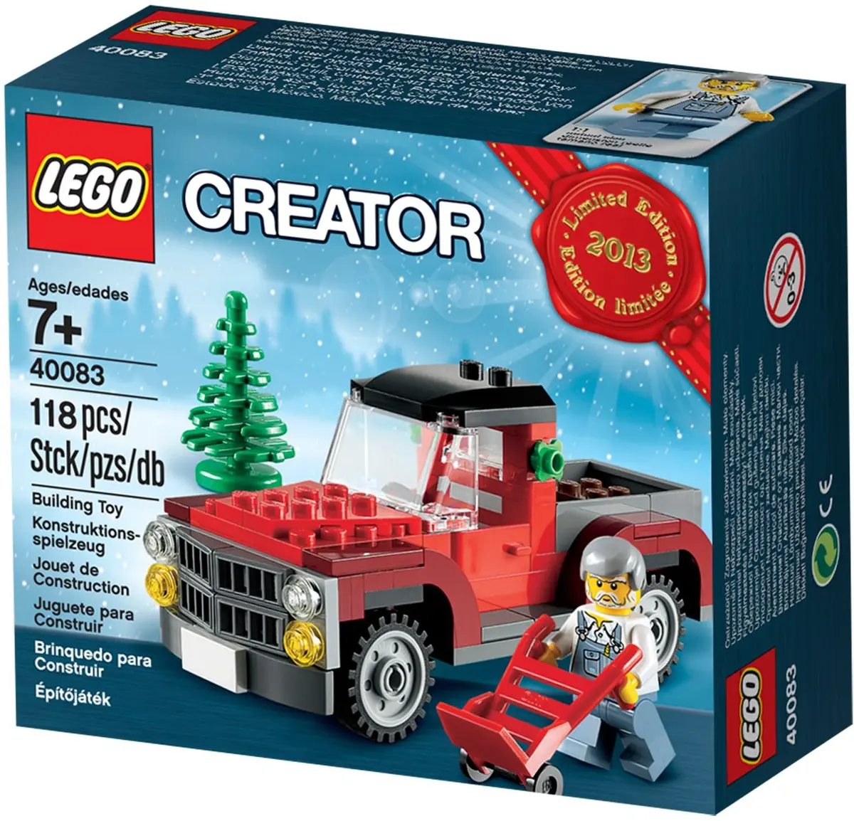 LEGO Creator 40083 Christmas Tree Truck set, image 2