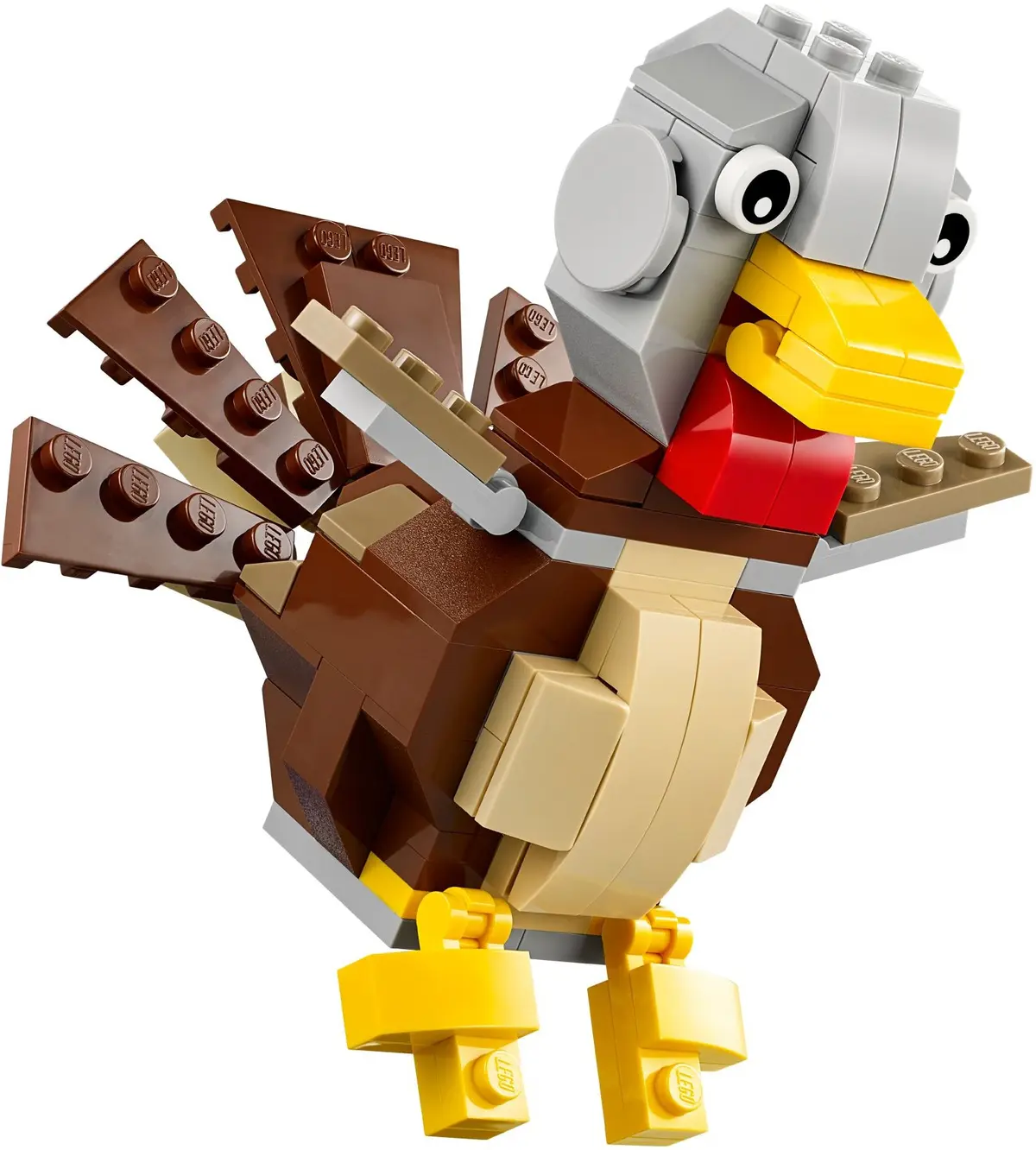 LEGO Seasonal 40091 Thanksgiving Turkey set, image 3