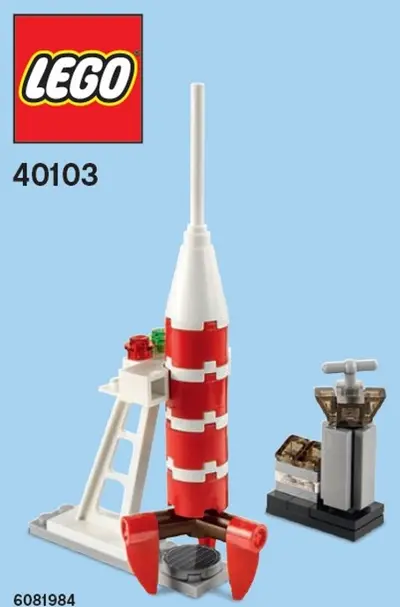 LEGO Promotional 40103 Rocket set