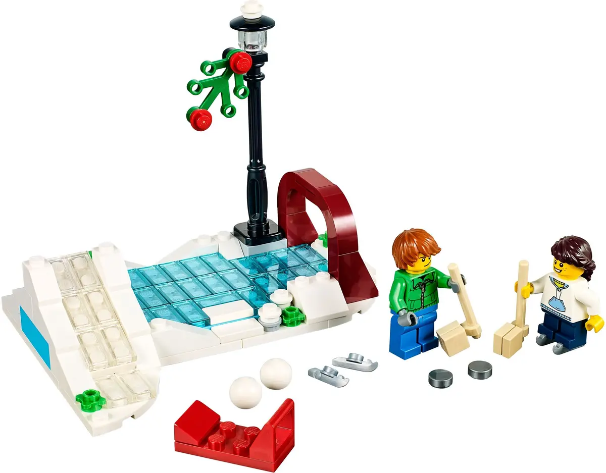 LEGO Creator 40107 Winter Skating Scene set