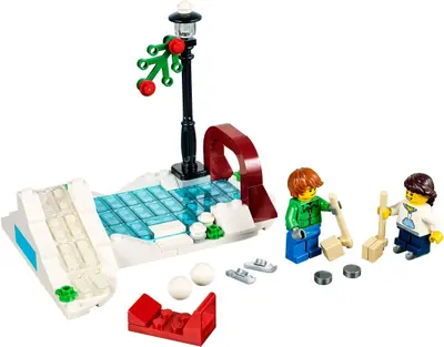 LEGO Creator 40107 Winter Skating Scene set