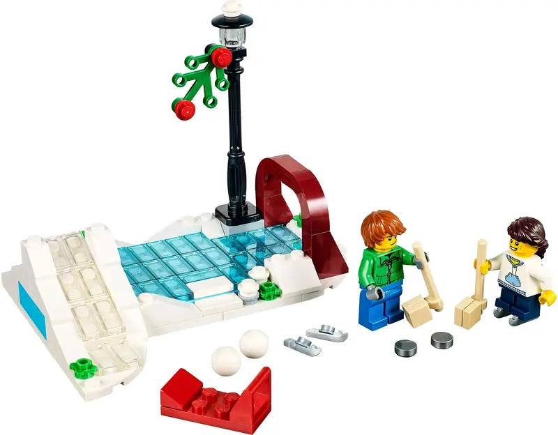LEGO Creator 40107 Winter Skating Scene set