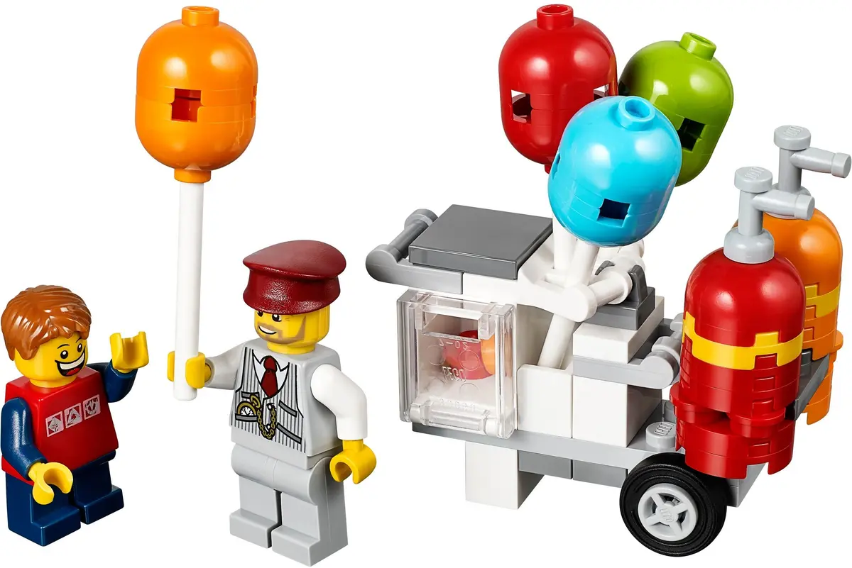 LEGO Creator 40108 Balloon Cart set, image 6