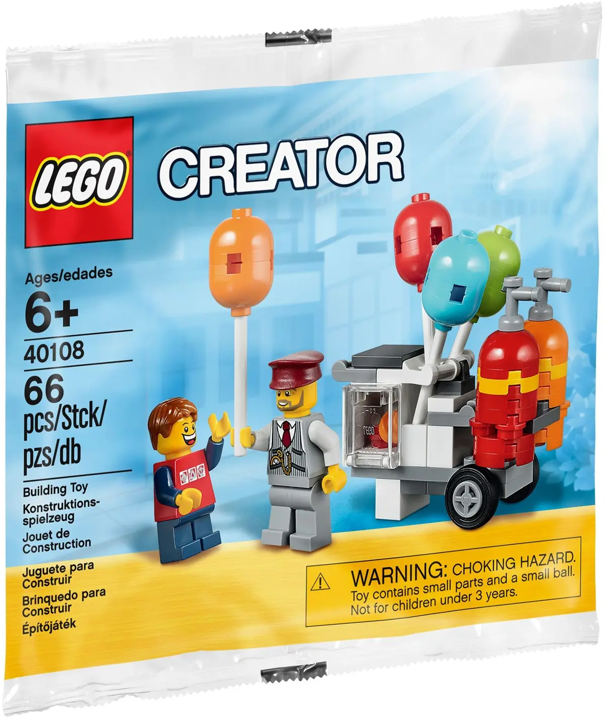 LEGO Creator 40108 Balloon Cart set, image 2