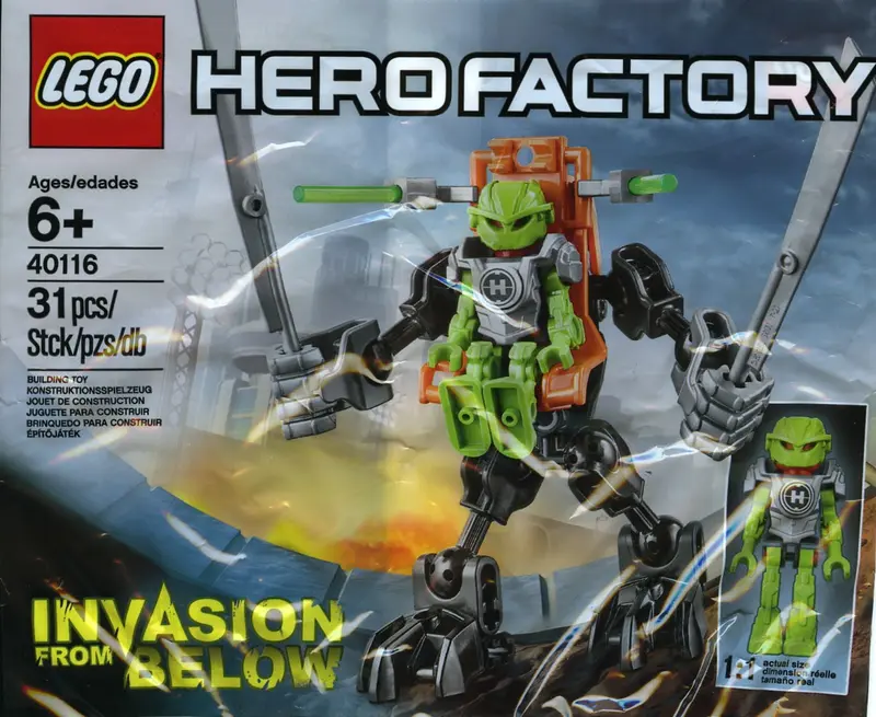 LEGO HERO Factory 40116 HF Hero Minimodel set