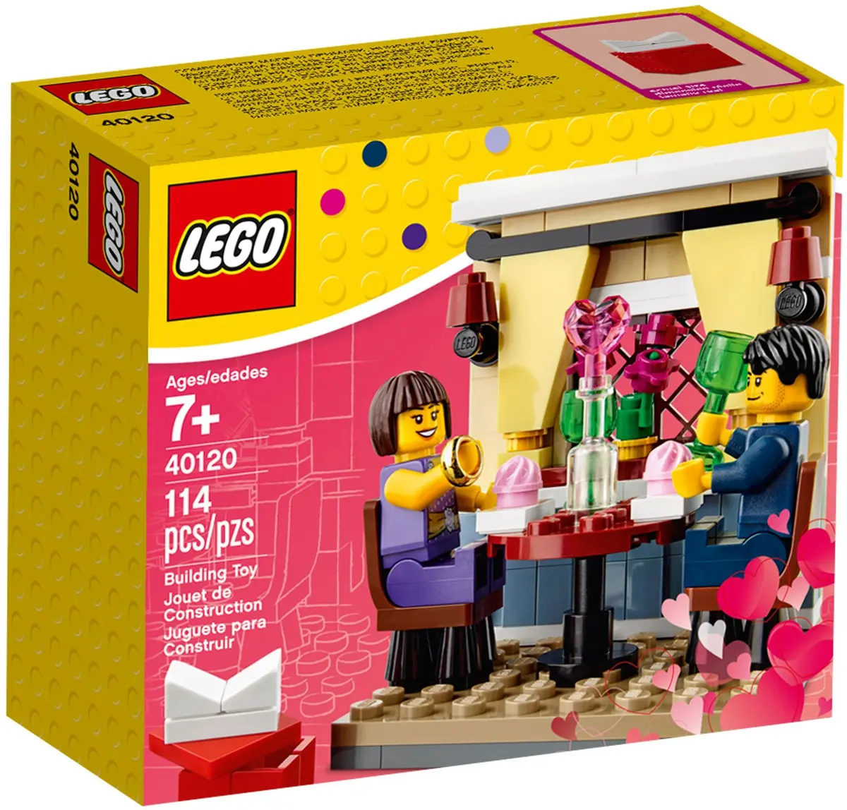 LEGO Seasonal 40120 Valentine's Day Dinner set, image 2