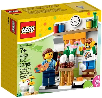LEGO Seasonal 40121 Painting Easter Eggs set, image 2