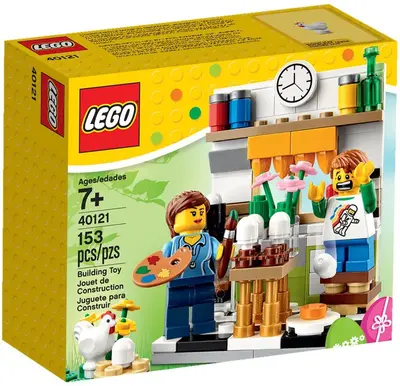 LEGO Seasonal 40121 Painting Easter Eggs set