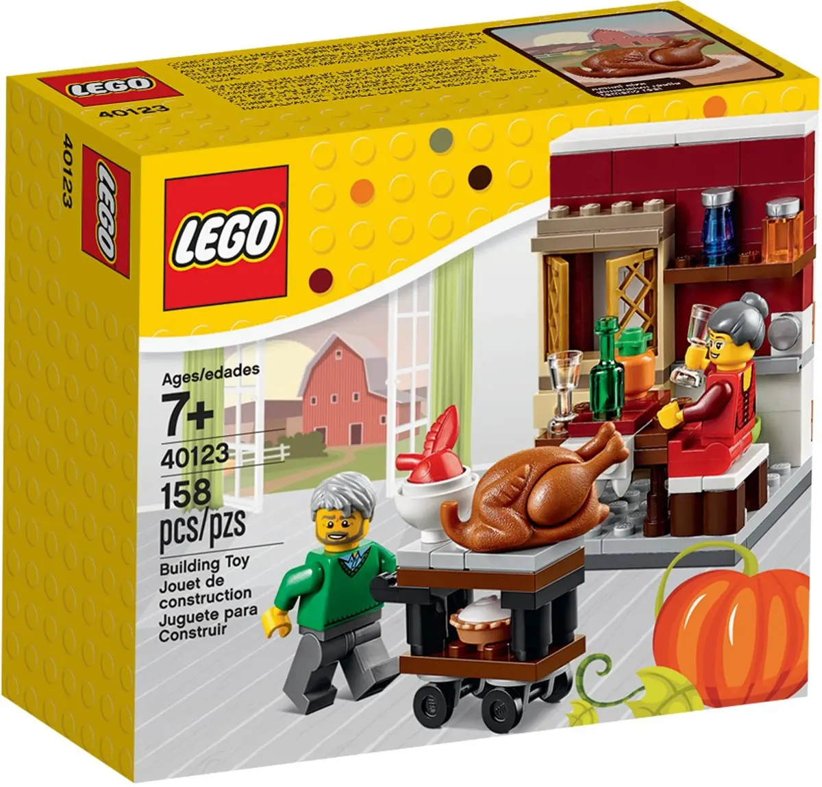 LEGO Seasonal 40123 Thanksgiving Feast set, image 2