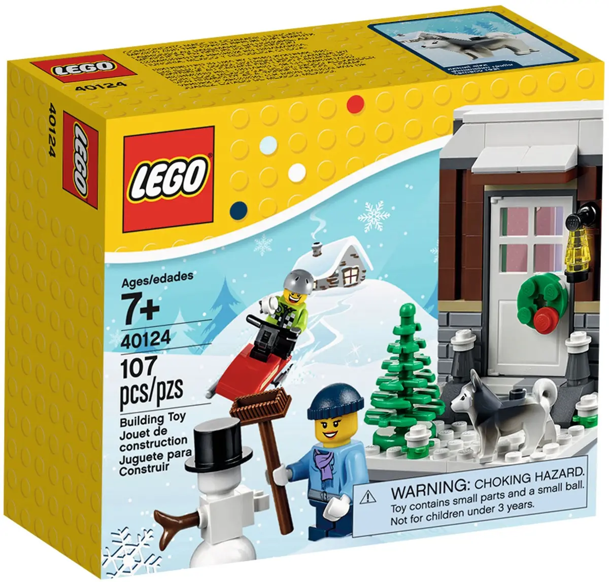LEGO Seasonal 40124 Winter Fun set, image 2
