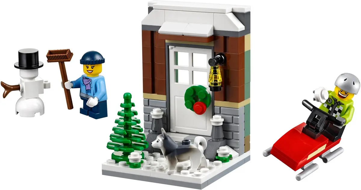 LEGO Seasonal 40124 Winter Fun set