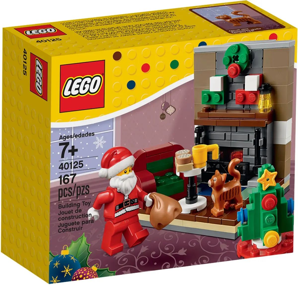 LEGO Seasonal 40125 Santa's Visit set, image 2