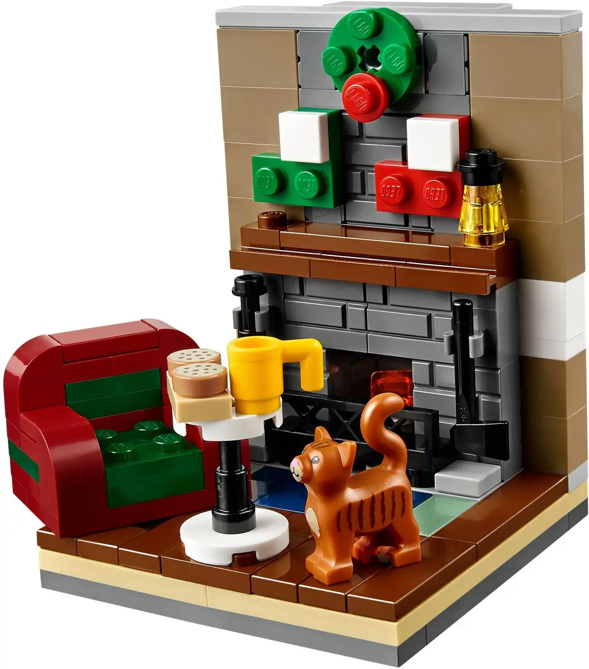LEGO Seasonal 40125 Santa's Visit set, image 3