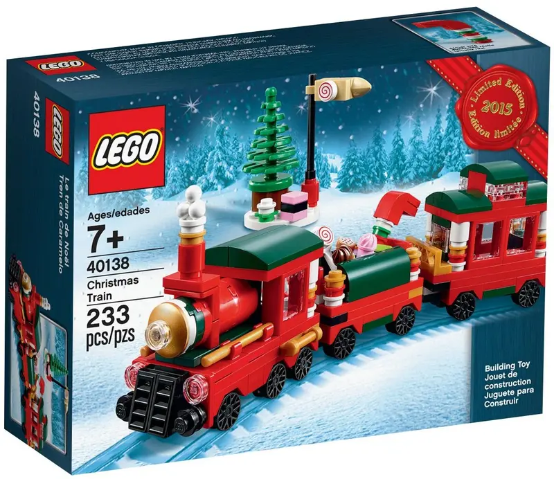 LEGO Seasonal 40138 Christmas Train set, image 2