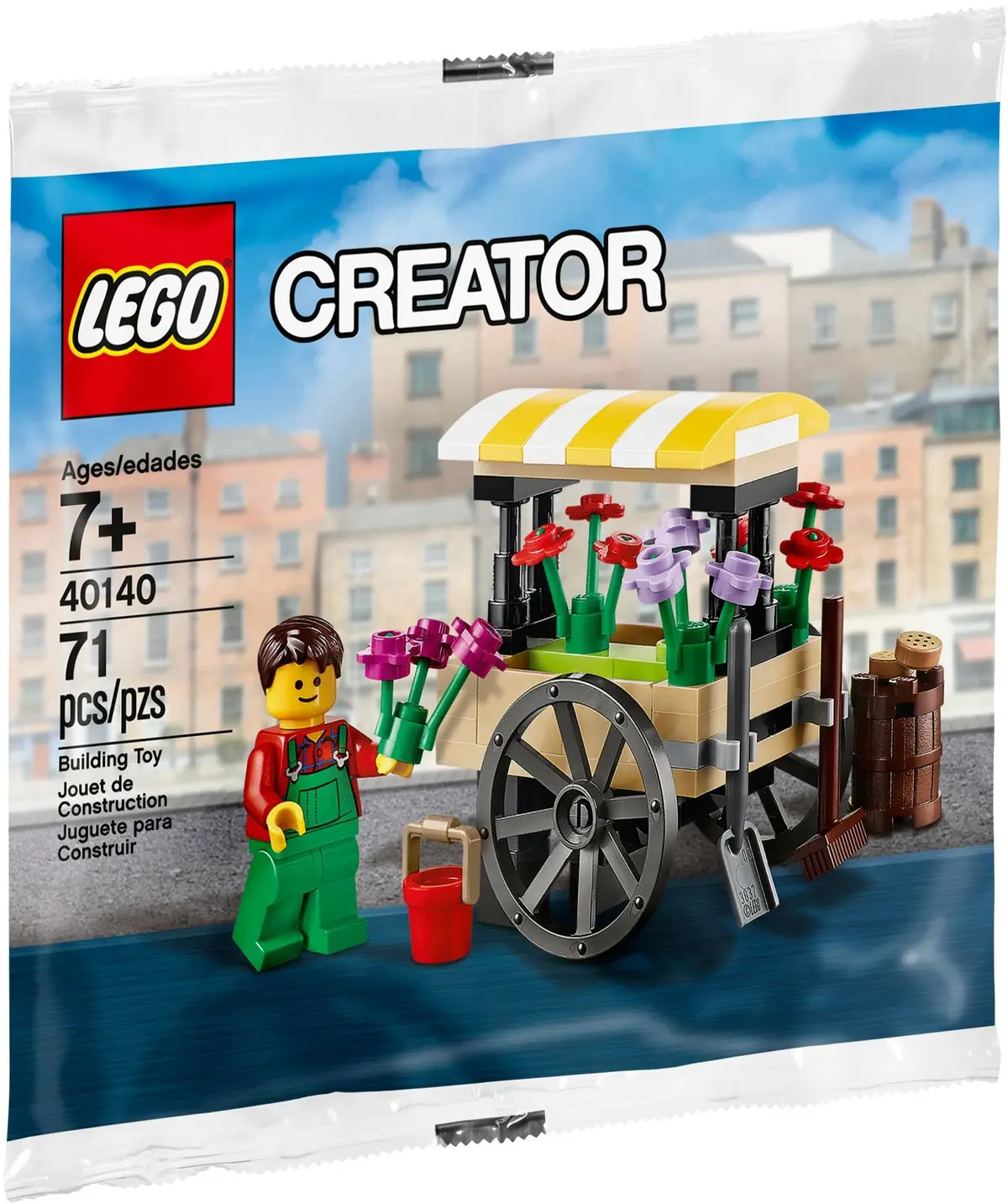 LEGO Creator 40140 Flower Cart set, image 2