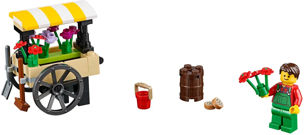 LEGO Creator 40140 Flower Cart set, image 5