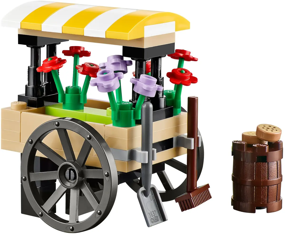 LEGO Creator 40140 Flower Cart set, image 4