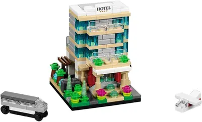 LEGO Promotional 40141 Bricktober Hotel set, image 2