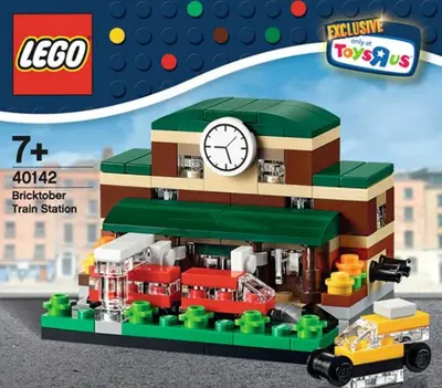 LEGO Promotional 40142 Bricktober Train Station set