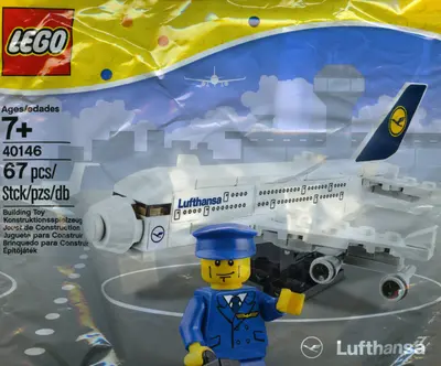 LEGO Promotional 40146 Lufthansa Plane set