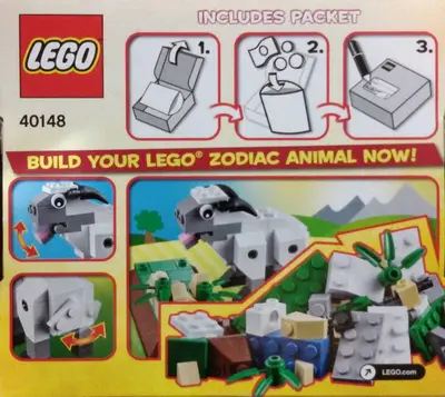 LEGO Seasonal 40148 Year of the Sheep set, image 2