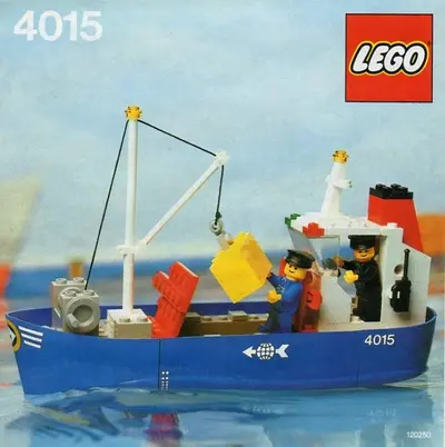 LEGO Boats 4015 Freighter set