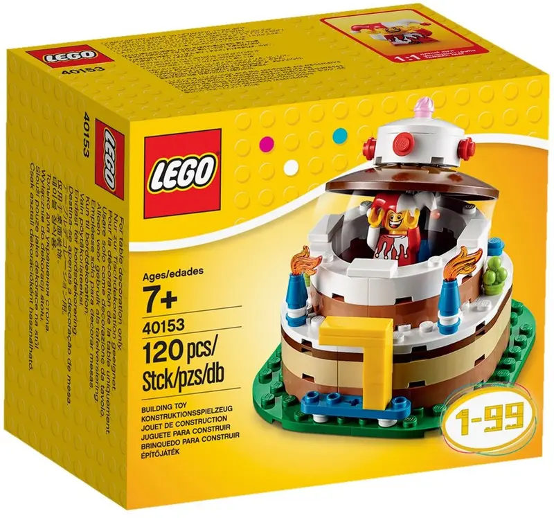 LEGO Seasonal 40153 Birthday Table Decoration set, image 2