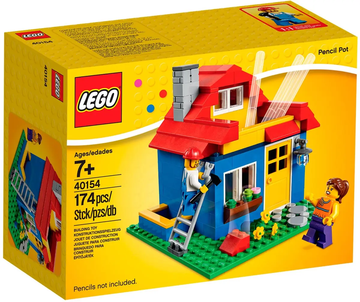 LEGO Miscellaneous 40154 Iconic Pencil Pot set, image 2