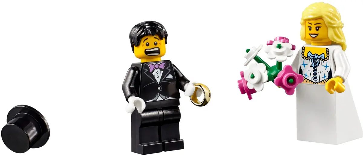 LEGO Miscellaneous 40165 Minifigure Wedding Favour Set set, image 5