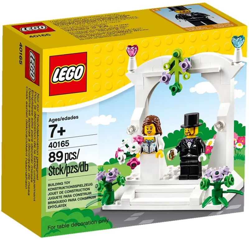 LEGO Miscellaneous 40165 Minifigure Wedding Favour Set set, image 2