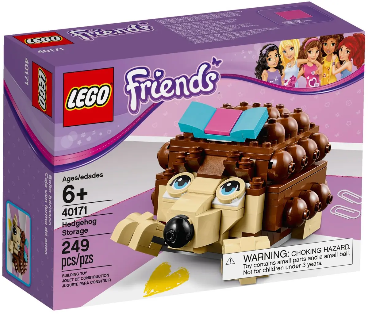 LEGO Friends 40171 Hedgehog Storage set, image 2